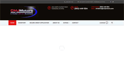 Desktop Screenshot of cmjmotors.com